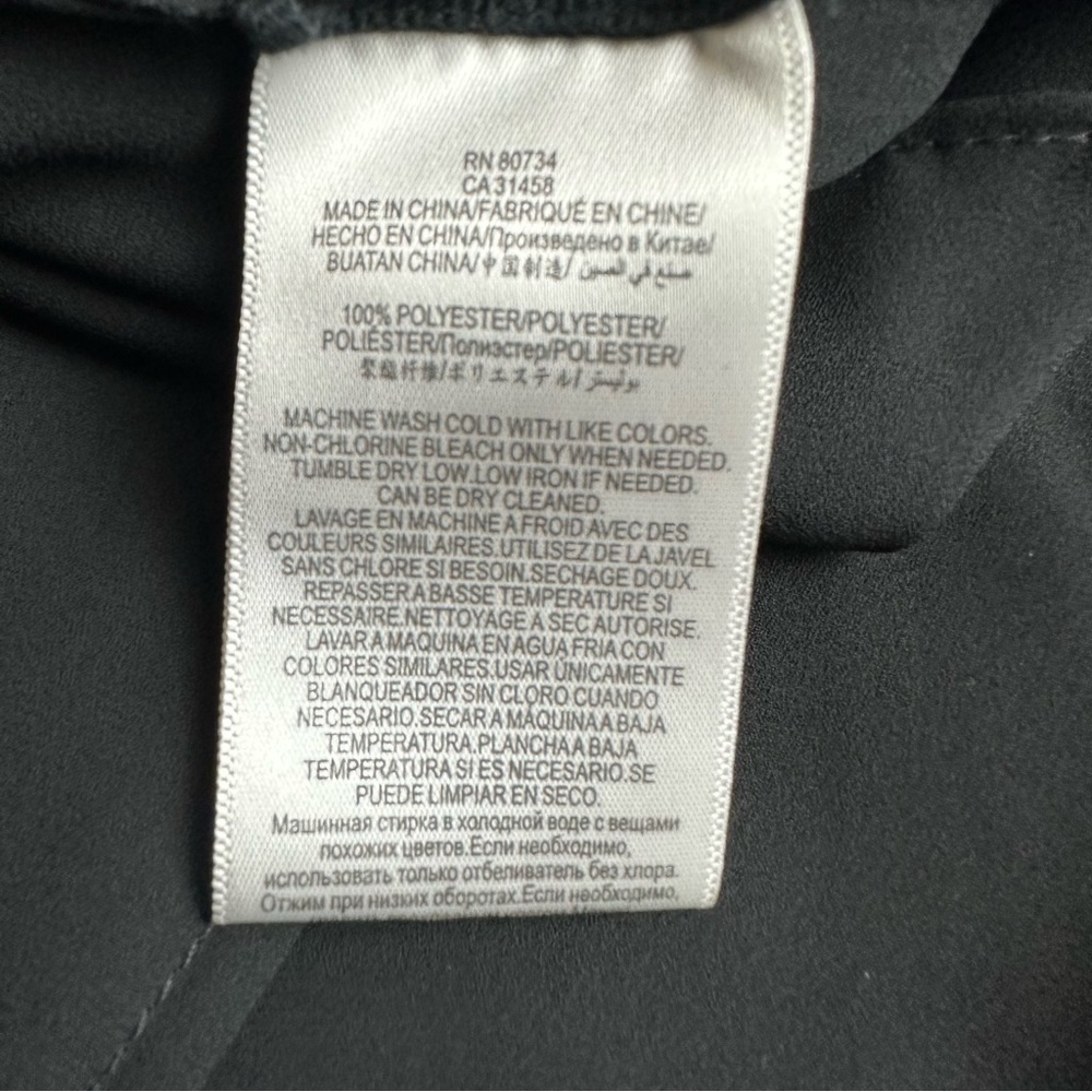 BCBG MaxAzria Faux Wrap Dress Women's Size Small Black Coquette Sexy LBD - Picture 8 of 10